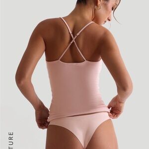 My Outfit Online Crossback Cami in Rose NWT